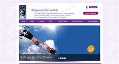 Desktop Screenshot of hollywoodaerialarts.com